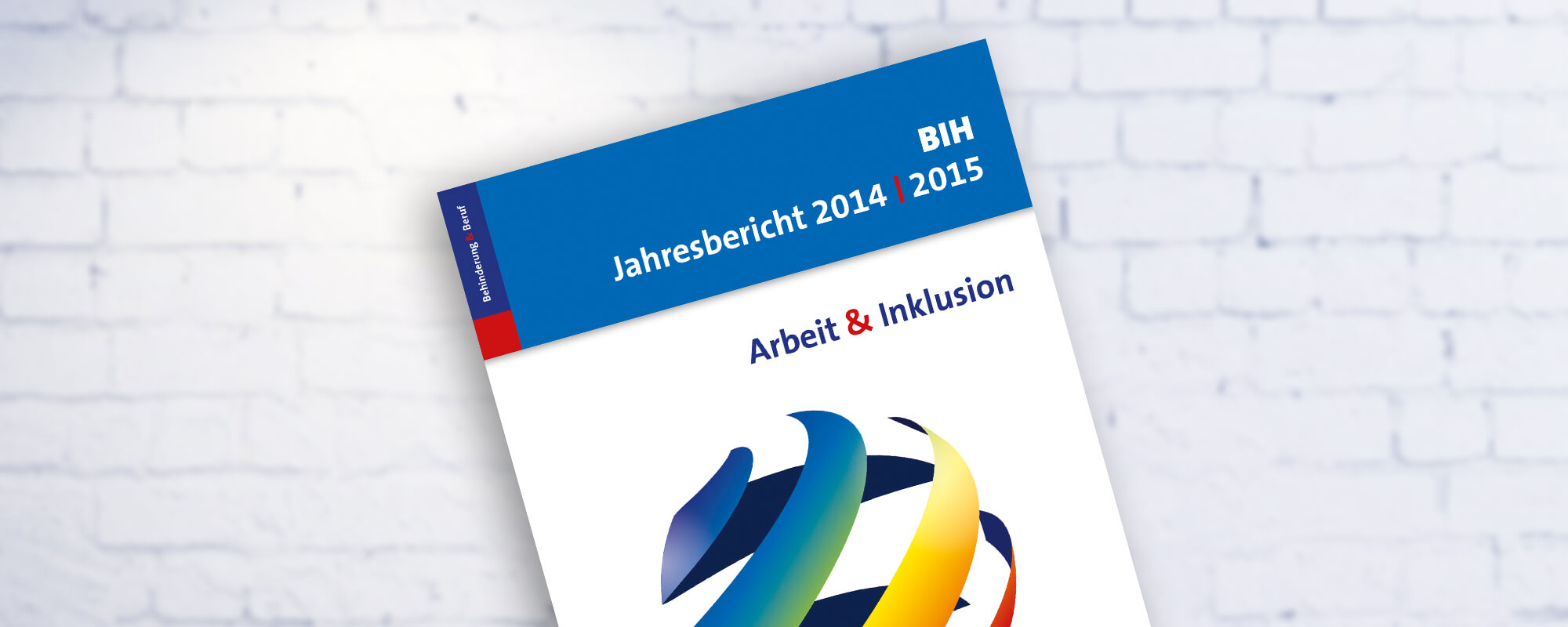 Cover des BIH-Jahresberichtes 2014-15. 