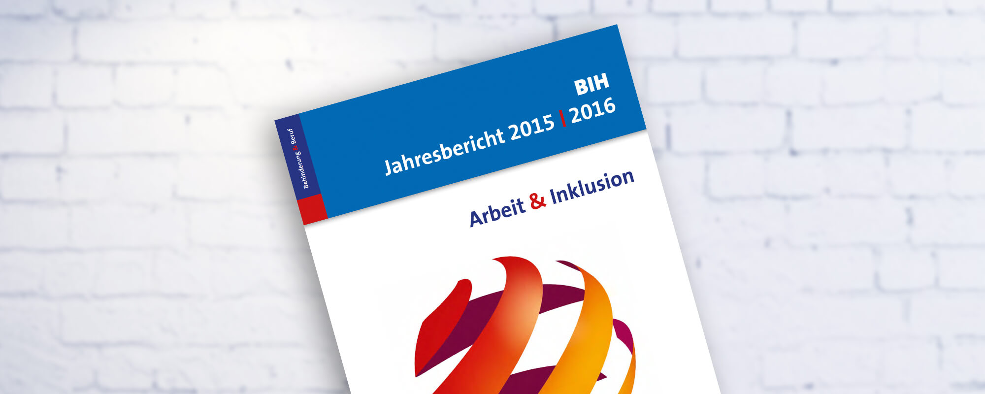 Cover des BIH-Jahresberichtes 2015-16. 