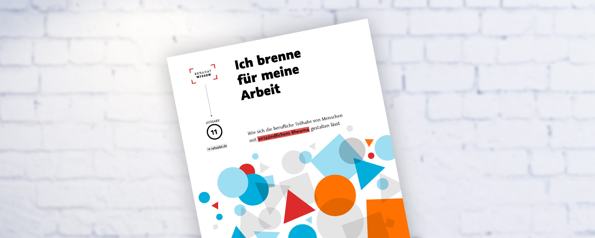 Cover der Publikation Ich brenne für meine Arbeit. 