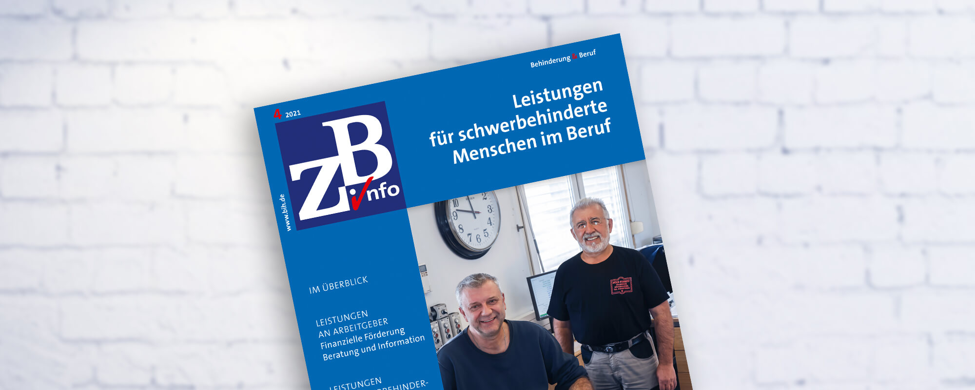Cover der ZB Spezial zum Thema Finanzielle Leistungen. 