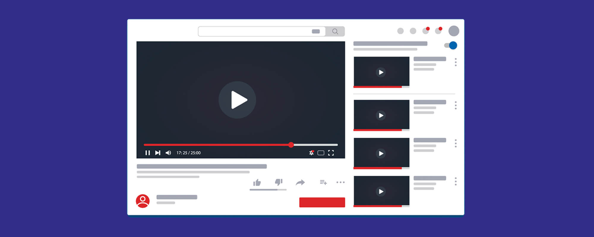 YouTube Video-Player-Layout.