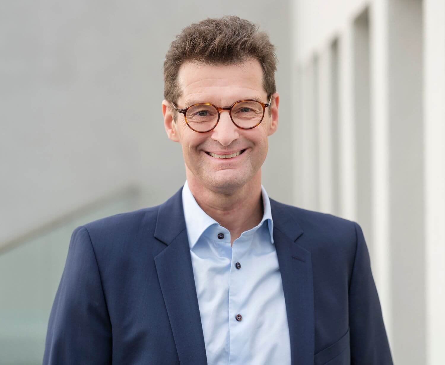 Das Foto zeigt Christoph Beyer, den Vorstandsvorsitzenden der BIH.