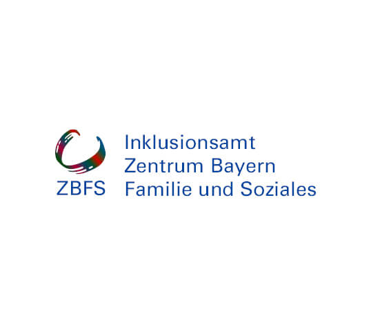 Das Logo des ZBFS Inklusionsamt Zentrum Bayern Familie und soziales