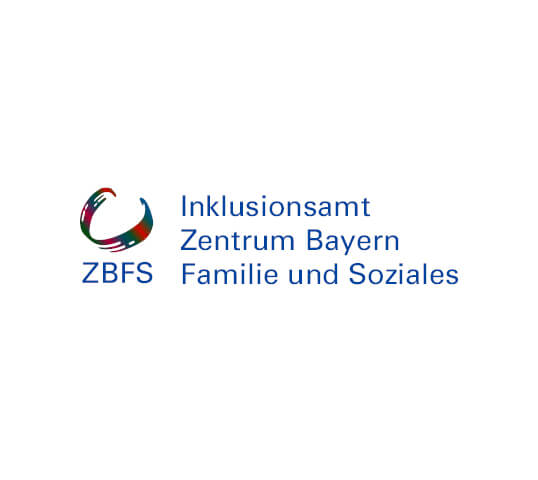 Logo ZBFS | © Inklusionsamt Zentrum Bayern Familie und soziales Das Logo des ZBFS Inklusionsamt Zentrum Bayern Familie und soziales