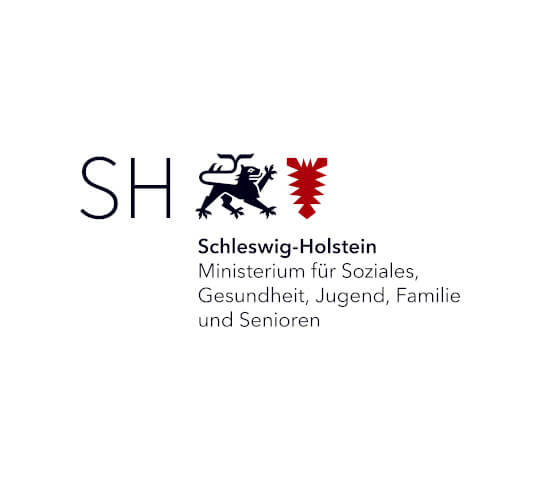 Das Logo  vom Ministerium für Soziales, Gesundheit, Jugend, Familie und Senioren des Landes Schleswig-Holstein