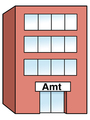 Illustration Amtsgebäude, (c) Lebenshilfe für Menschen mit geistiger Behinderung Bremen e. V., Illustrator Stefan Albers, Atelier Fleetinsel, 2013 Illustration Amtsgebäude, (c) Lebenshilfe für Menschen mit geistiger Behinderung Bremen e. V., Illustrator Stefan Albers, Atelier Fleetinsel, 2013
