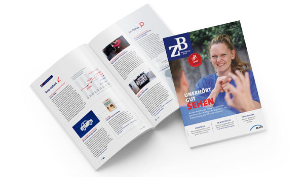 Printausgabe des ZB Magazins