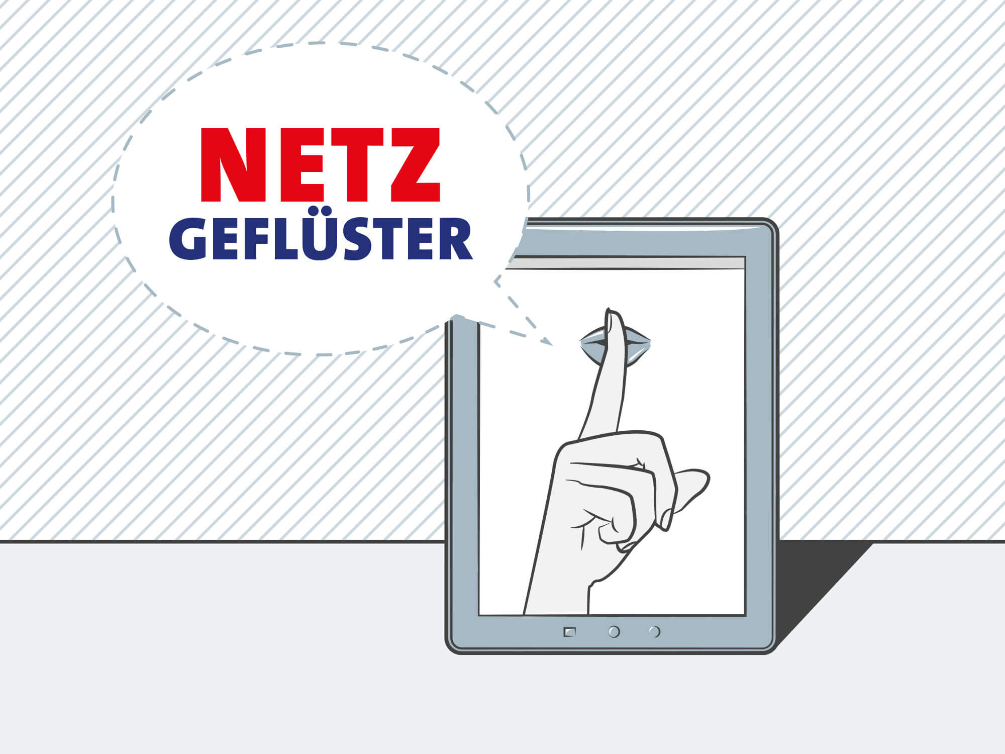 Hauptgrafik der Kategorie Netzgeflüster. 