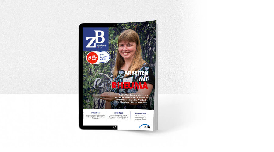 Bild der aktuellen Ausgabe des ZB-Magazins