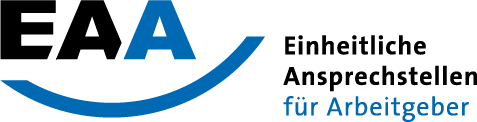 Einheitliche Ansprechstellen für Arbeitgeber | © BIH Die Grafik zeigt das EAA-Logo (Einheitliche Ansprechstellen für Arbeitgeber).