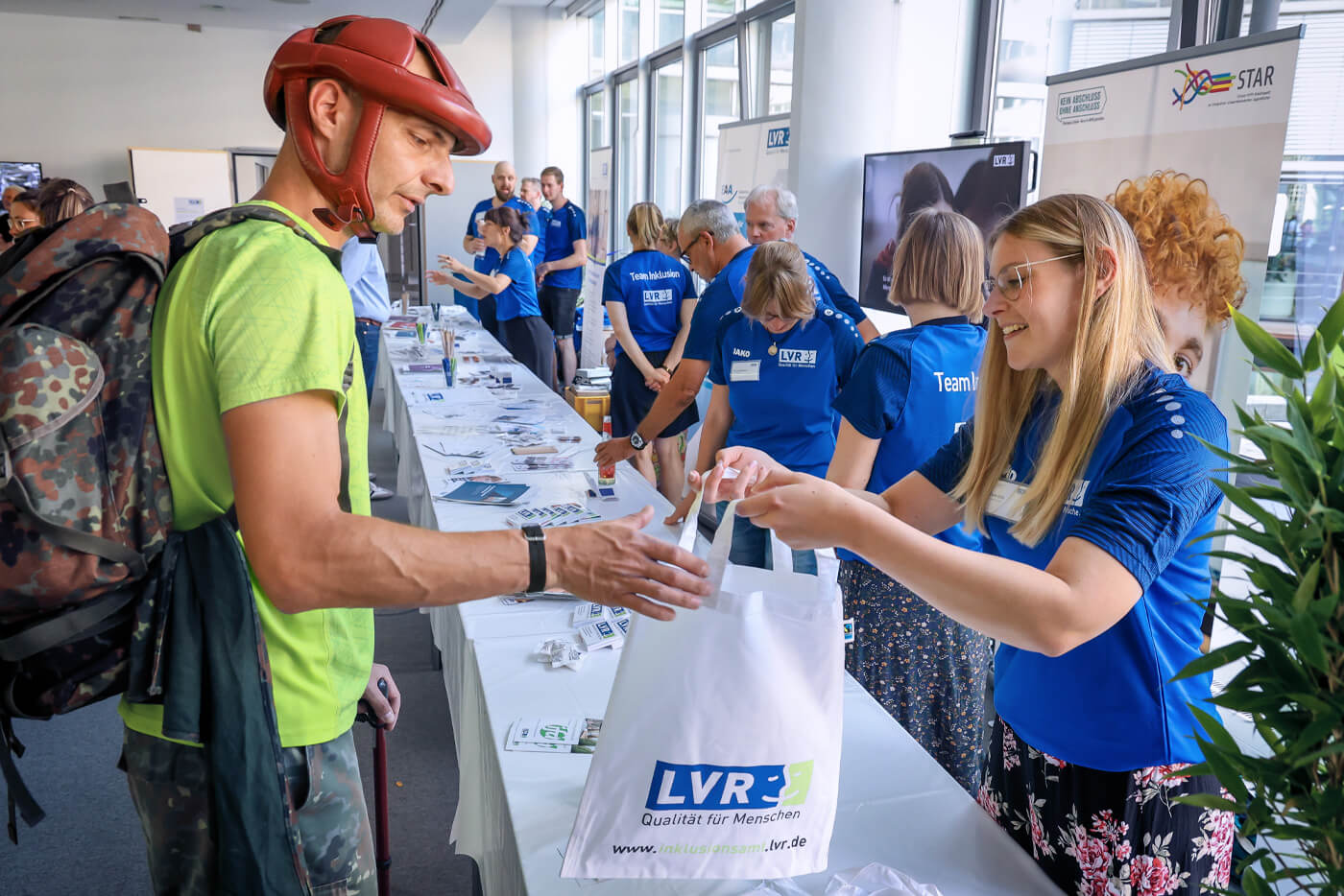 Das Team des LVR in Aktion | © Rupert Oberhäuser