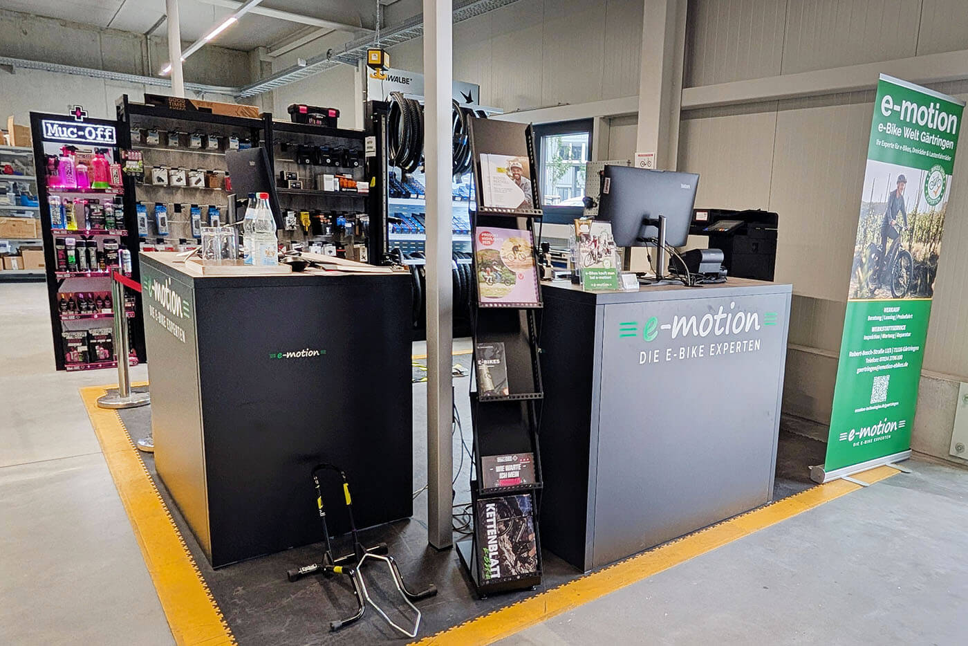 Beratungsschalter der Fahrradwelt