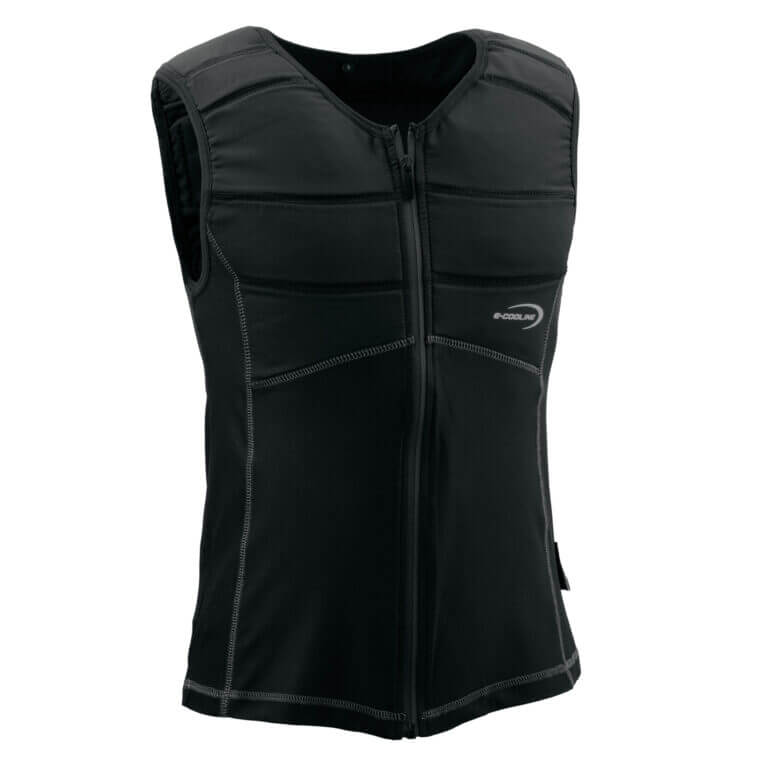 Schwarze Kühlweste