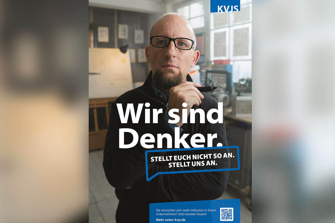 Plakat Wir sind Denker.