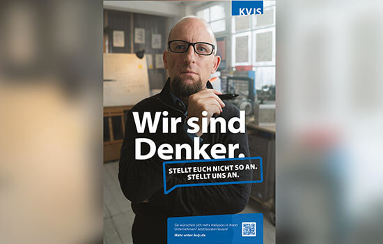 Plakat: Wir sind Denker.