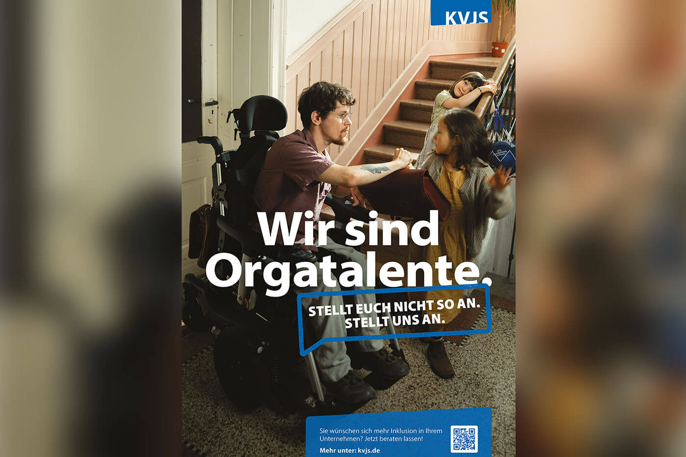 Plakat Wir sind Orgatalente.