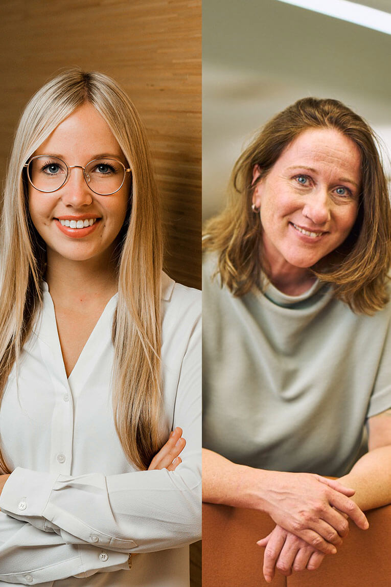 Hochkanntporträt Jeniffer Gerdung und Kathrin Schröder 