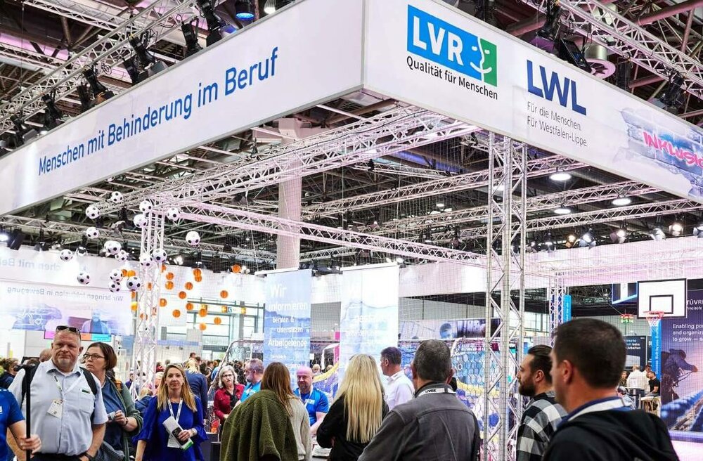 Messestand auf der A+A